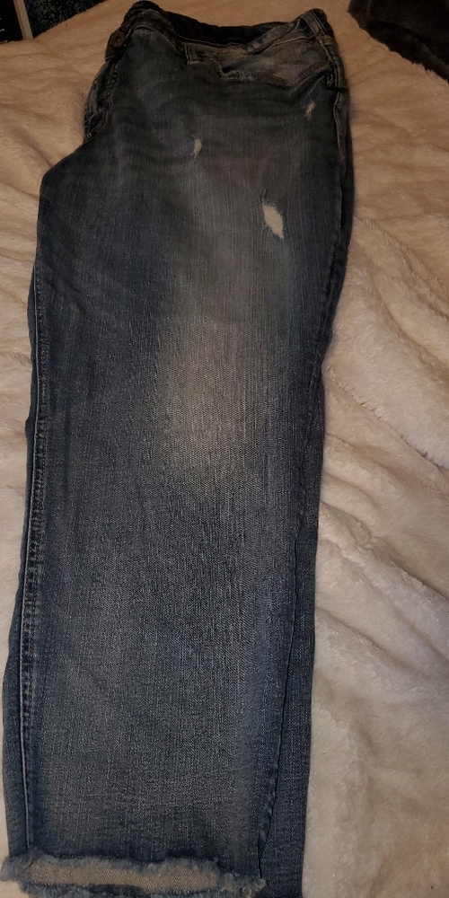 Silver capris